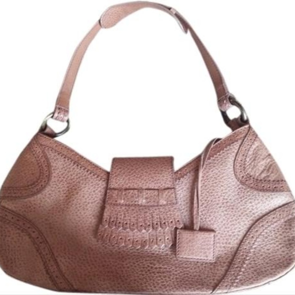 euc Via Spiga "kiltie" leather  shoulder bag